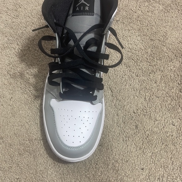 Gray and white air Jordan 1s - Picture 3 of 4